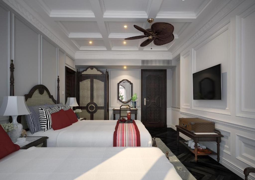 Hanoi Graceful Hotel And Travel Exterior photo