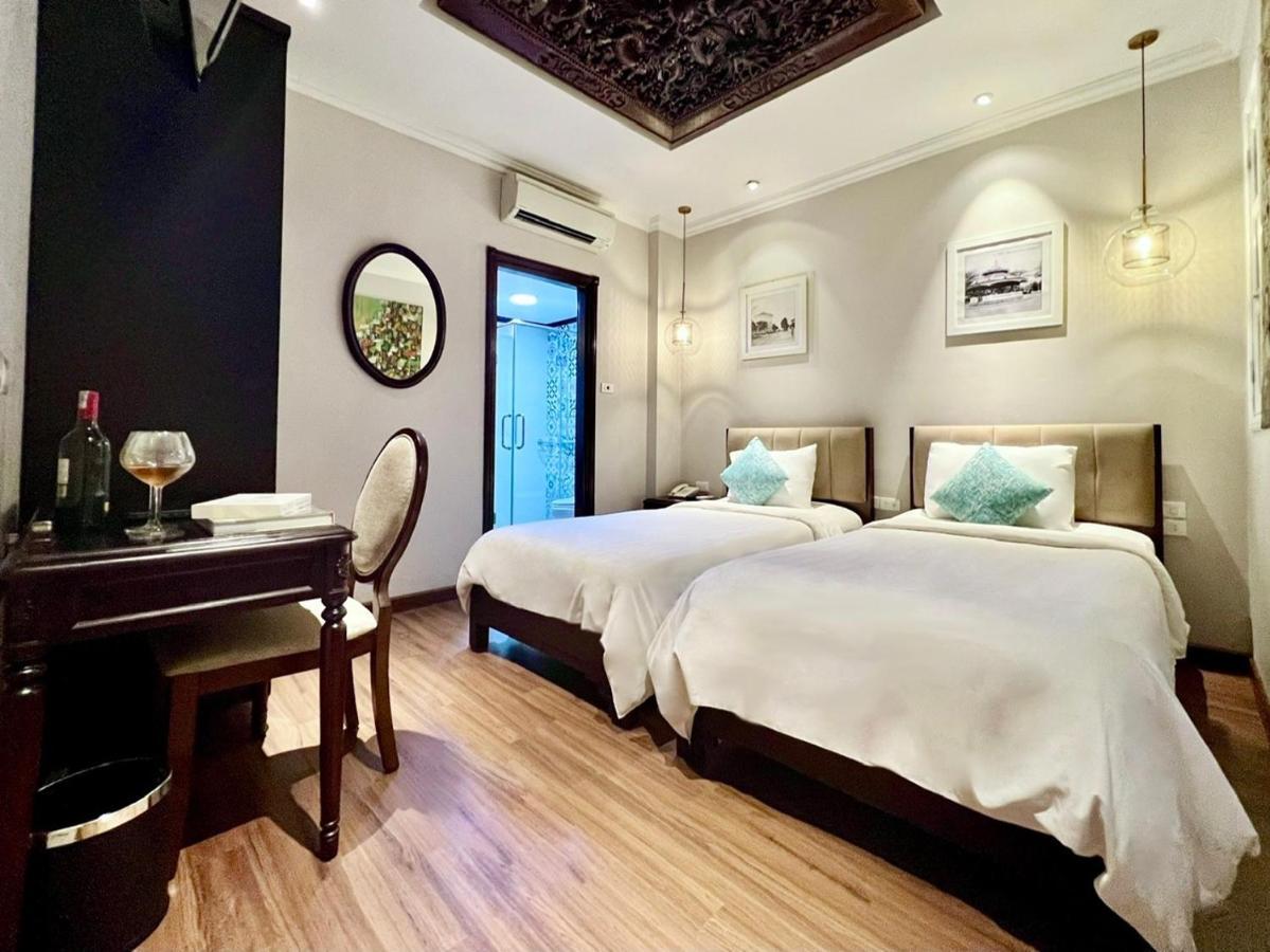 Hanoi Graceful Hotel And Travel Exterior photo