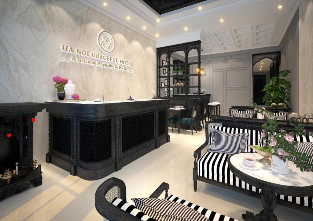 Hanoi Graceful Hotel And Travel Exterior photo
