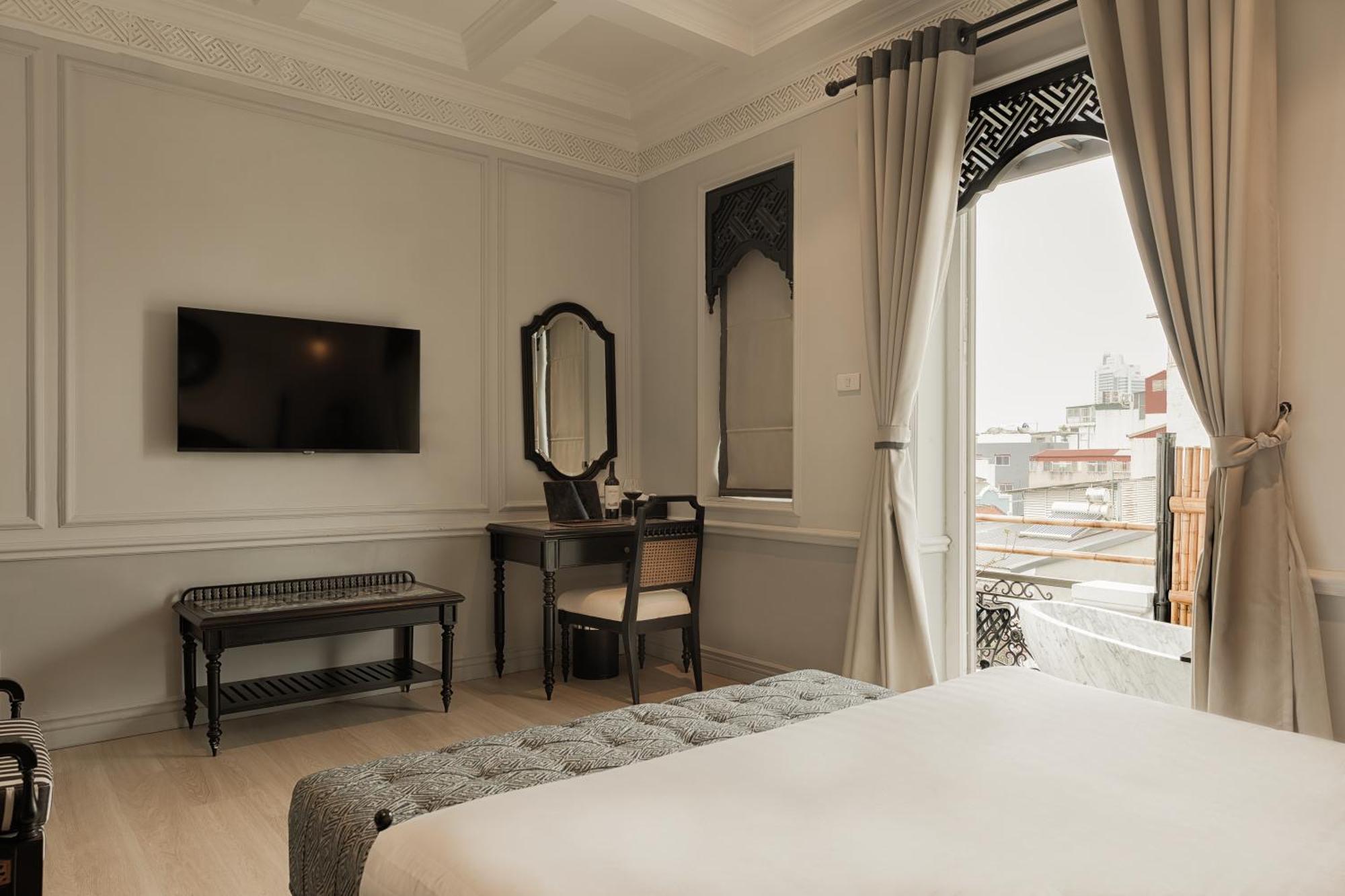 Hanoi Graceful Hotel And Travel Exterior photo